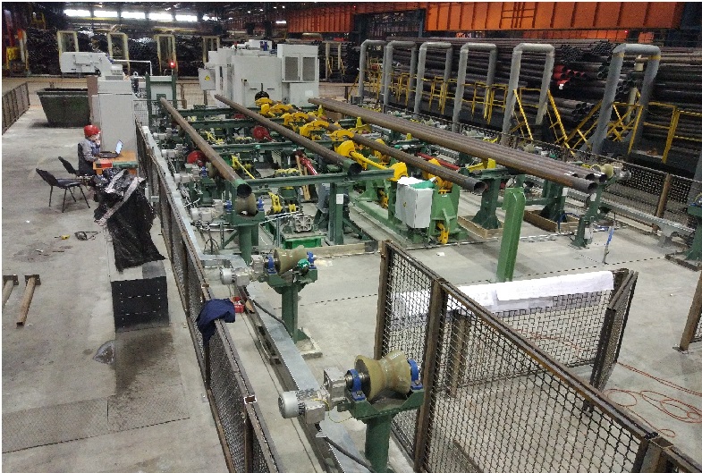 Механизация трубонарезного станка EMAG USC 21-290 