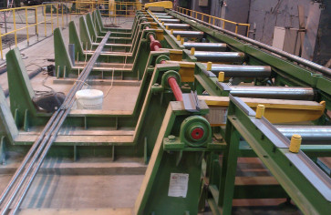 Механизация ленточно-пильного станка Pegas Camel 600