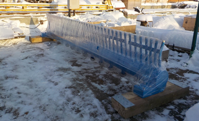 Коллектор гидросбива окалины